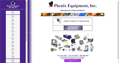 Desktop Screenshot of phenixinc.com